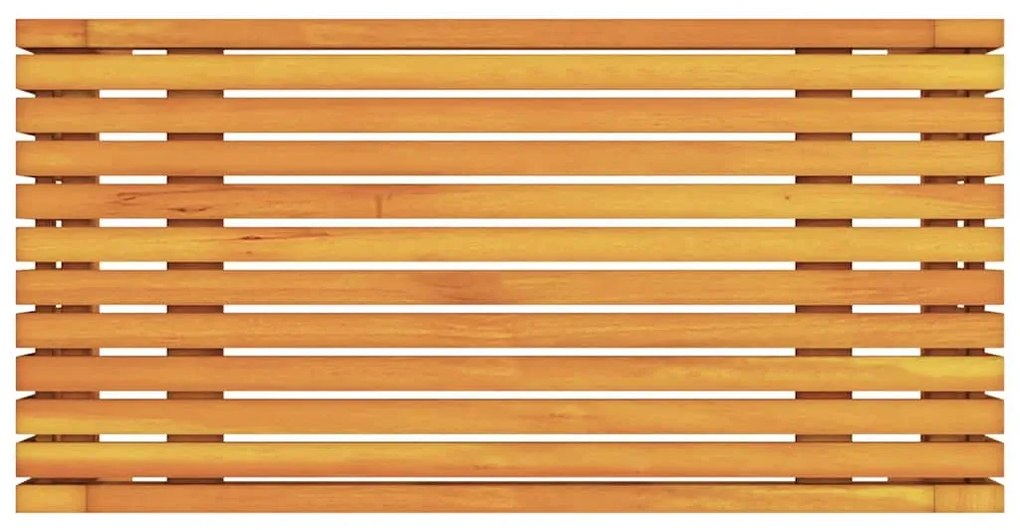 vidaXL Τραπεζάκι σαλονιού Καφέ 70 x 35 x 35 cm Μασίφ ξύλο ακακίας