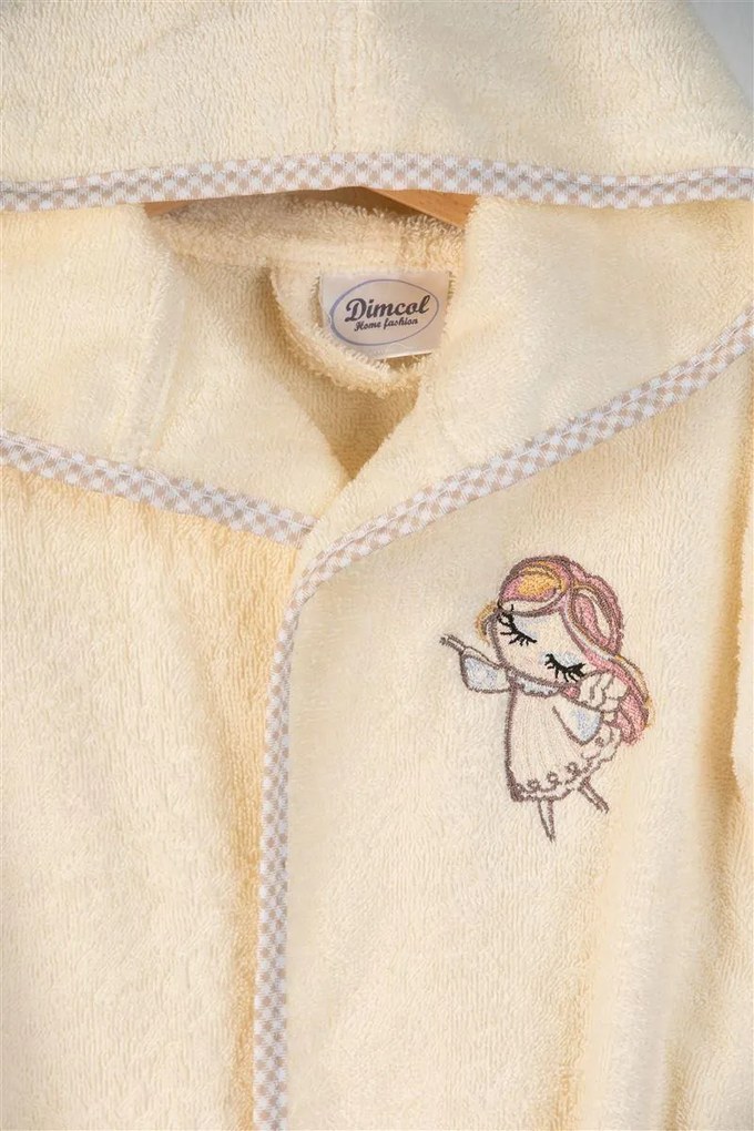ΜΠΟΥΡΝΟΥΖΙ Με Κέντημα bebe Little Angel 143 SIZE:02 Εκρού 100% Cotton - DIMcol
