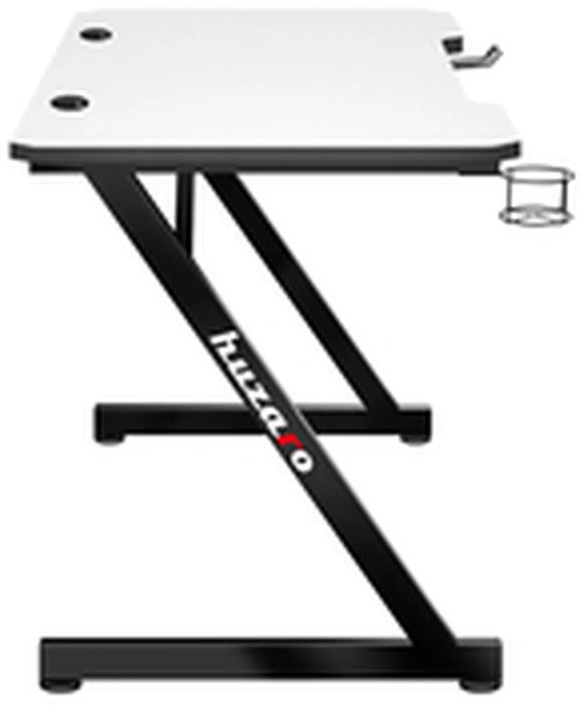 Γραφείο Huzaro Hero 2.5 Λευκό Μαύρο Αλουμίνιο 120 x 60 cm