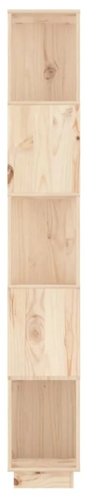vidaXL Βιβλιοθήκη/Διαχωριστικό Χώρου 51x25x163,5 εκ. Μασίφ Ξύλο Πεύκου