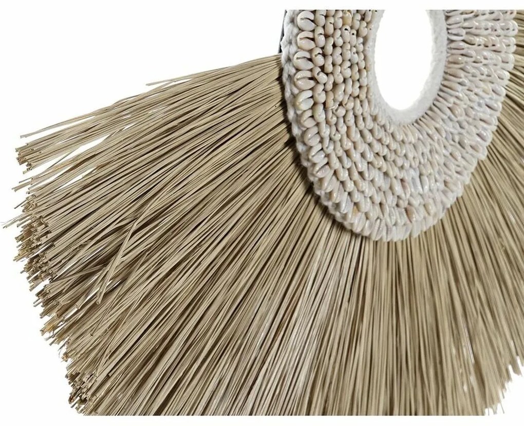 Διακοσμητική Φιγούρα DKD Home Decor Φυσικό Μαύρο Σίδερο Γιούτα Χωρίς Δακτύλιο (55 x 12 x 53 cm)
