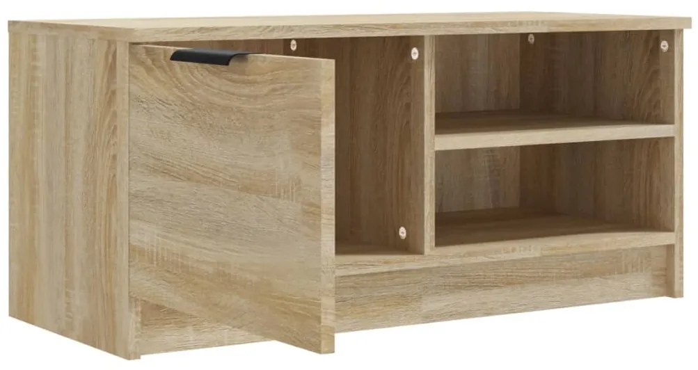 vidaXL Έπιπλα Τηλεόρασης 2 τεμ. Sonoma Δρυς 80x35x36,5 εκ. Επεξ. Ξύλο