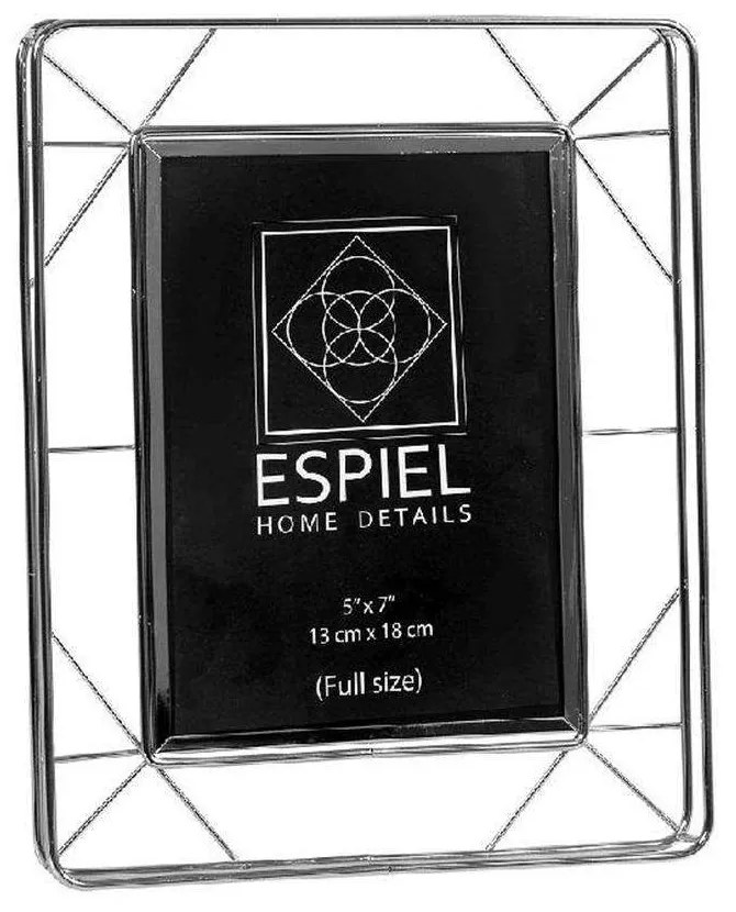 Κορνίζα FAM531 10x15cm Silver Espiel Metal