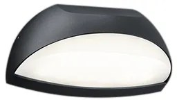 Απλίκα Επιτοίχια Ανθρακί 16xH18cm Εξ.Χώρου IP54 LED 5w 3000K 700lm Trio Lighting Muga 228360142