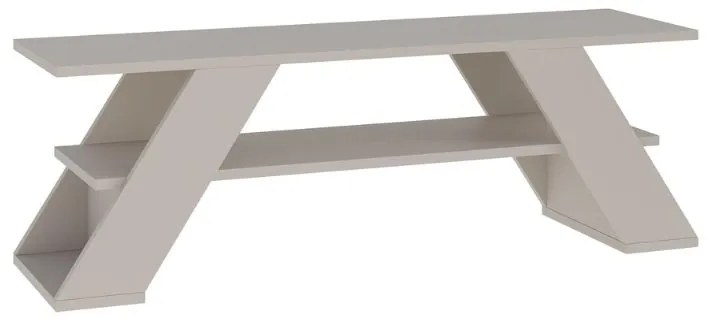 Έπιπλο τηλεόρασης Farfalla Megapap χρώμα sandstone 120x33,5x40εκ.