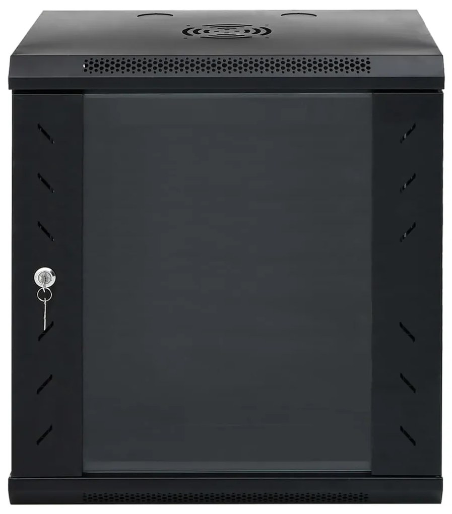 vidaXL Καμπίνα Δικτύου Επιτοίχια 12U 19'' IP20 53x40x60 εκ.