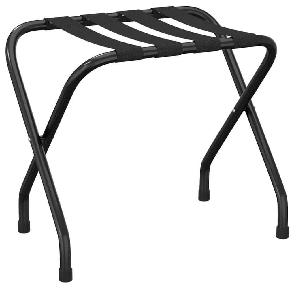 vidaXL Ράφι Αποσκευών Μαύρο 56 x 40 x 49 εκ.