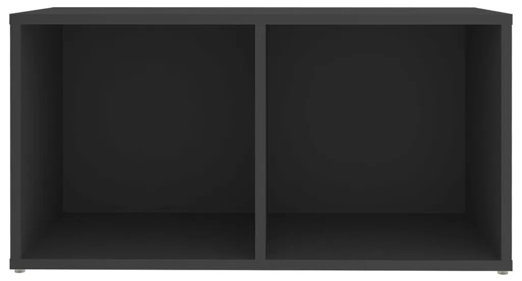 vidaXL Έπιπλα Τηλεόρασης 4 τεμ. Γκρι 72 x 35 x 36,5 εκ. Μοριοσανίδα