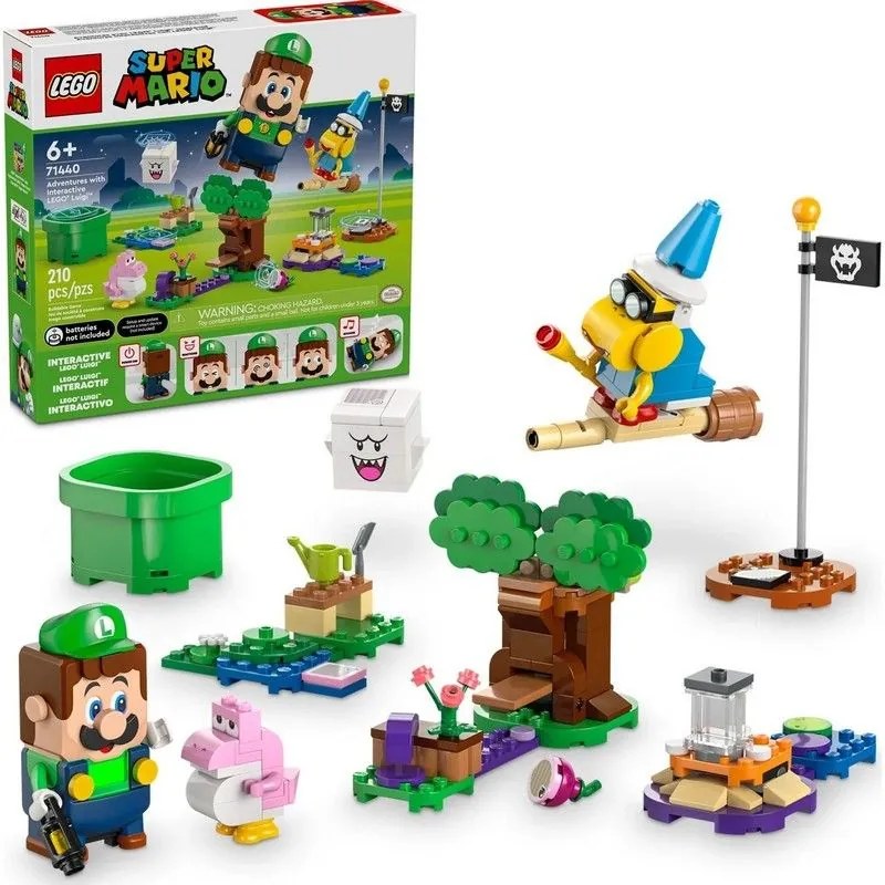 Super Mario™: Περιπέτειες Με Τον Διαδραστικό Luigi™ (71440) 6 Ετών+ 210 Κομμάτια Multi Lego