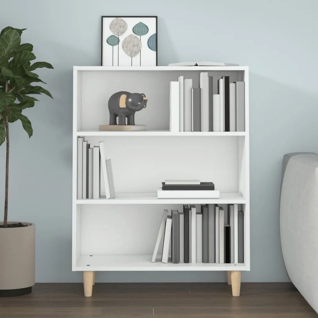 vidaXL Ντουλάπι Λευκό 69,5 x 32,5 x 90 εκ. από Επεξεργασμένο Ξύλο