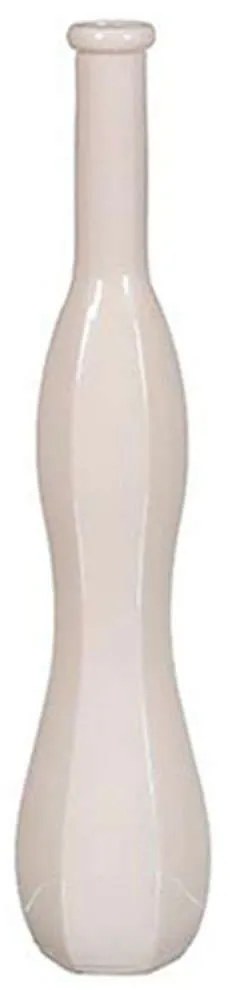Βάζο Γυάλινο Jovi 02.1110674 6x30cm Beige Glass