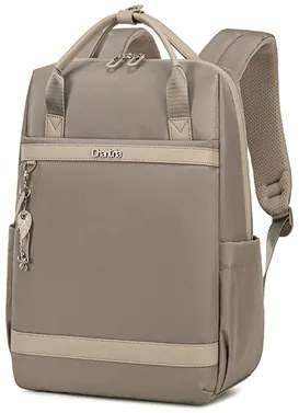 CHANTRIA γυναικεία τσάντα πλάτης CB00639 με θήκη laptop 14", 12.5L, χακί