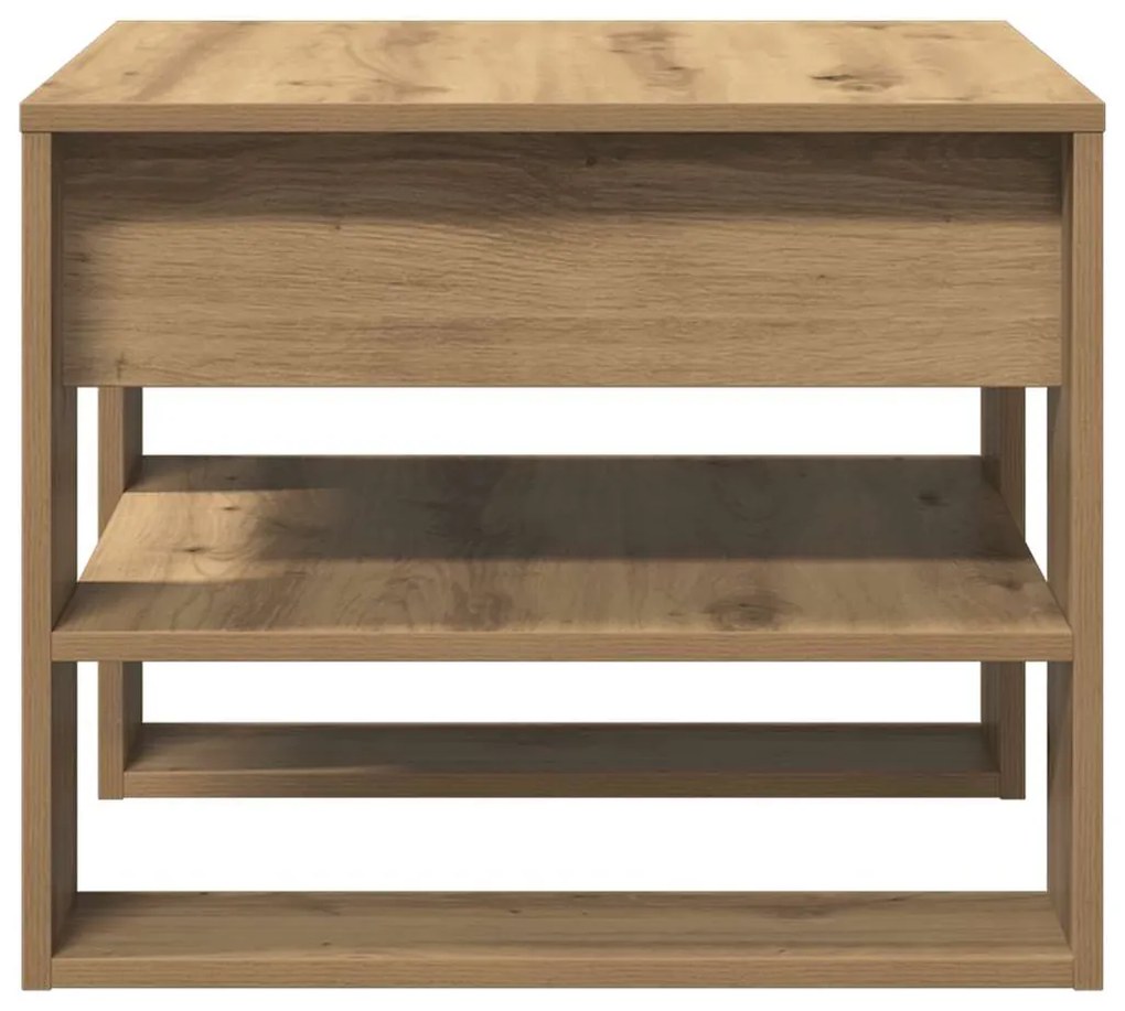 vidaXL Τραπεζάκι σαλονιού Artisan Oak 55,5x55x45cm Κατασκευασμένο ξύλο