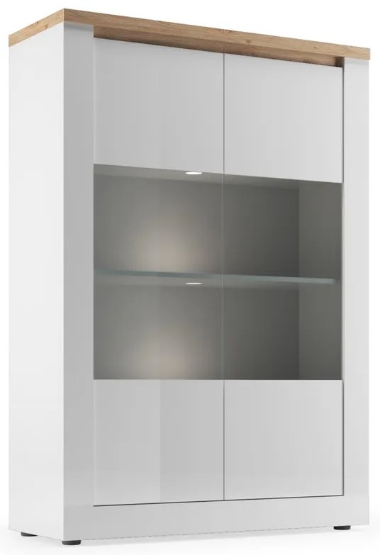 Έπιπλο Τηλεόρασης Ανθρακί Οξειδωμένο 121x43x57