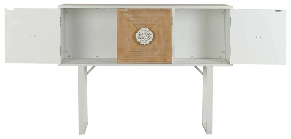 Έπιπλο Εισόδου DKD Home Decor Λευκό 120 x 35 x 90 cm