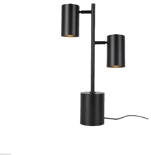 Φωτιστικό Επιτραπέζιο Aca MT240572 KENNETH Μαύρο Ματ (Black Mat)