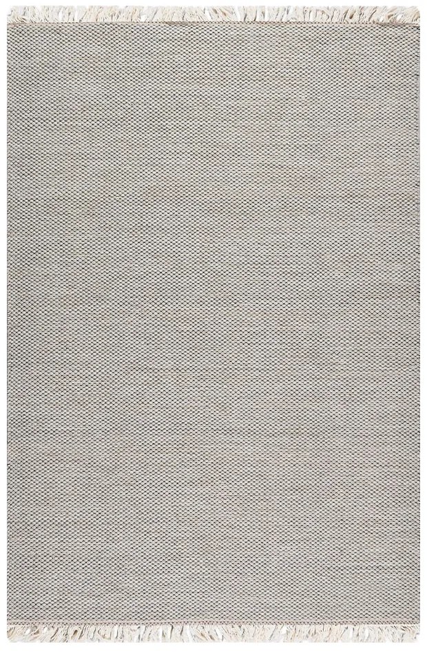 Χαλί (160x230) Polcarpet Wool Kilim 764 Cream Black