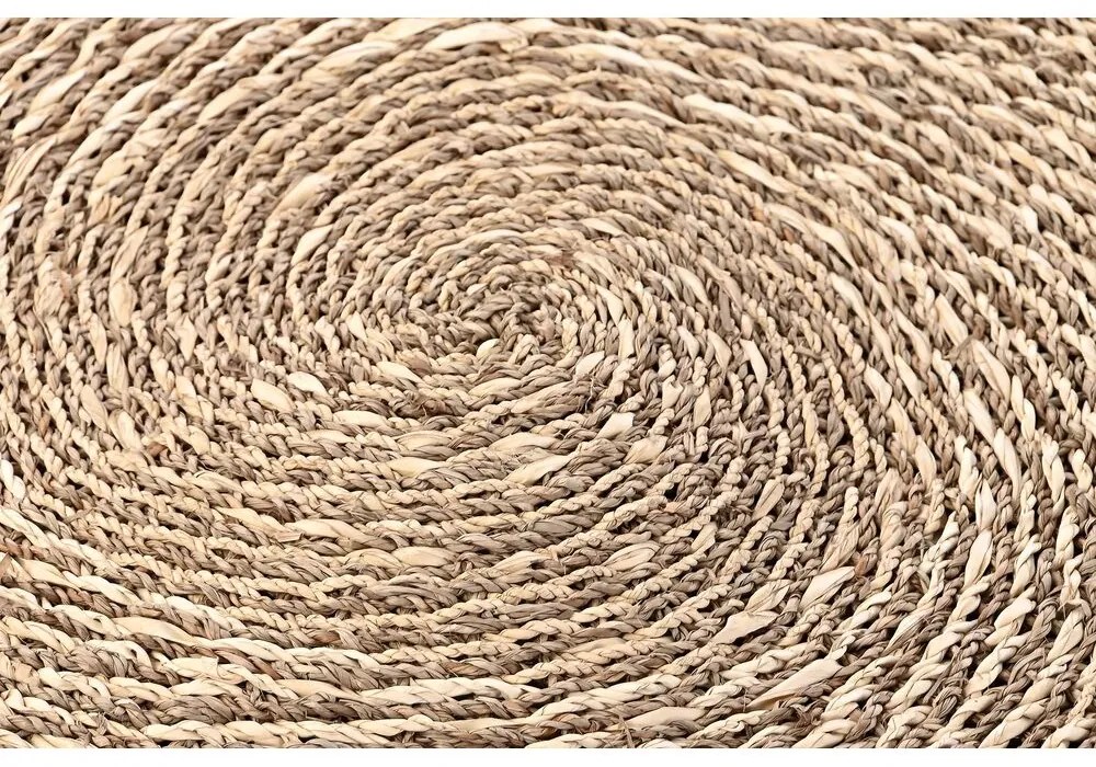Χαλί DKD Home Decor Μπεζ (150 x 1 x 150 cm)