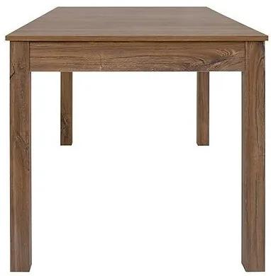 Τραπέζι Boston 299, Stirling δρυς, 76x80x140cm, 37 kg, Επιμήκυνση, Πλαστικοποιημένη μοριοσανίδα | Epipla1.gr