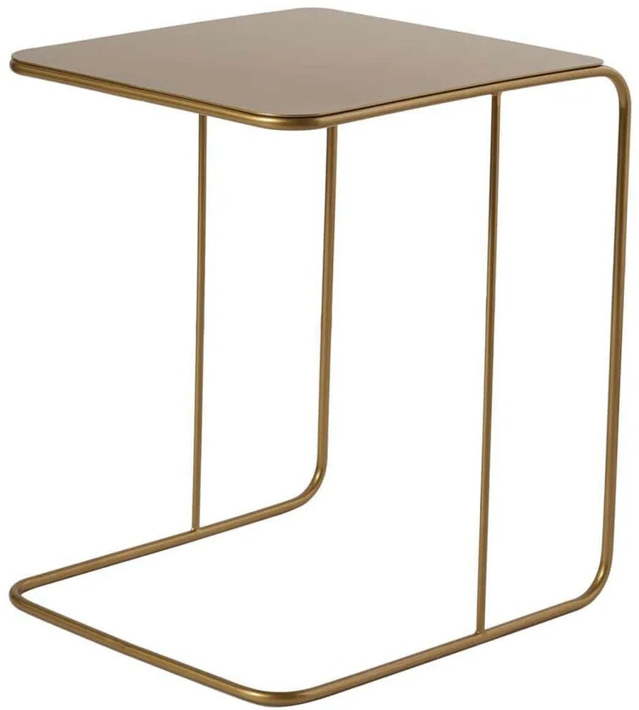 Τραπεζάκι Βοηθητικό 491CRT1158 47x46x57cm Gold