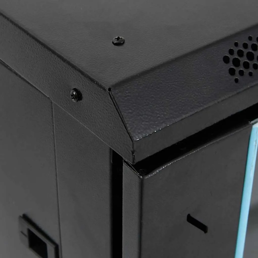 vidaXL Καμπίνα Δικτύου με Περιστ. Πόδια 15U 19" IP20 60x45x86 εκ.