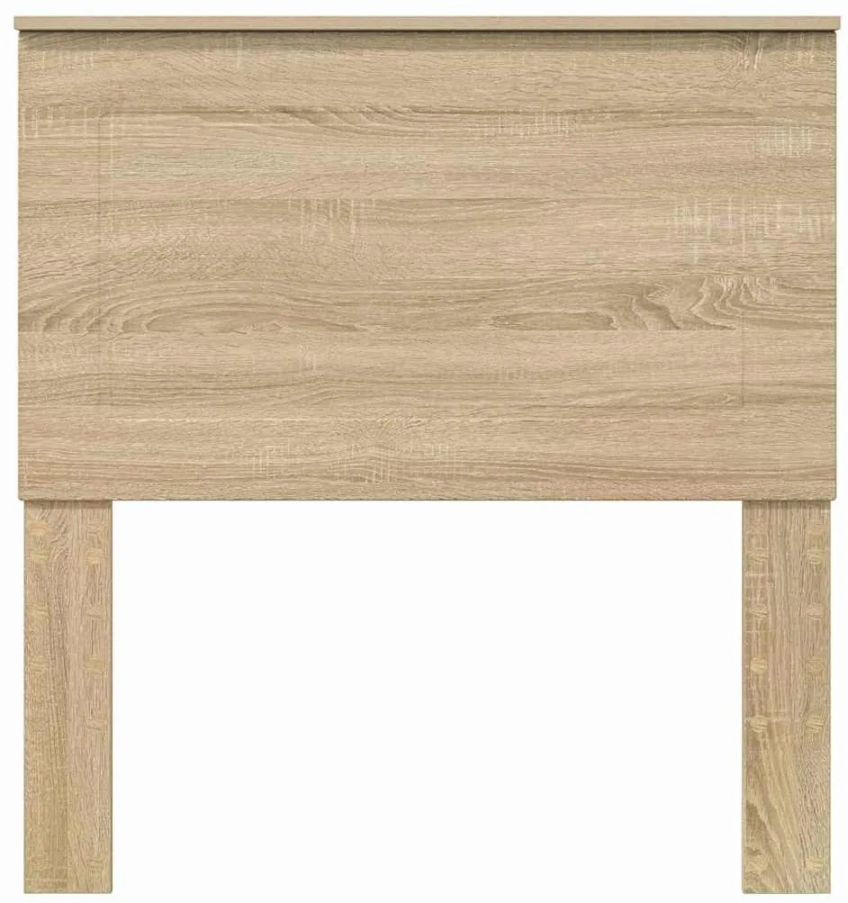 vidaXL Κεφαλάρι με κεφαλάρι Δρύς Sonoma 100 cm Επεξεργασμένο ξύλο