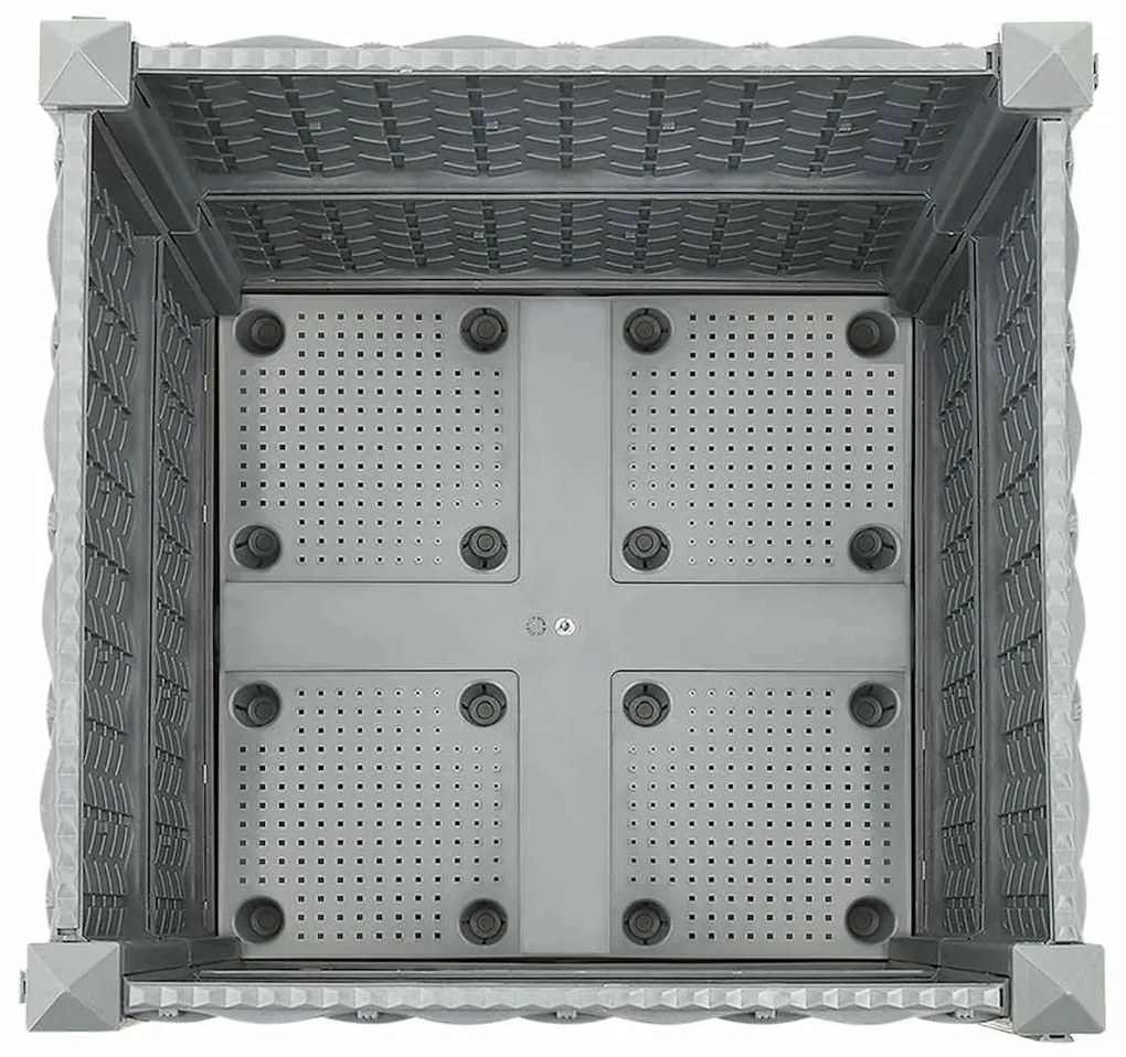 vidaXL Ζαρντινιέρα 40 x 40 x 38 εκ. από Πολυπροπυλένιο