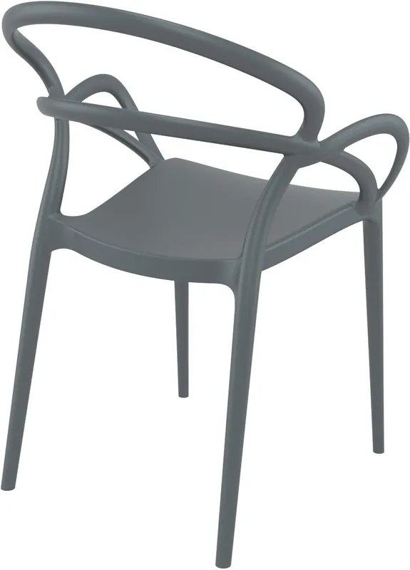 Πολυθρόνα Mila Dark Grey