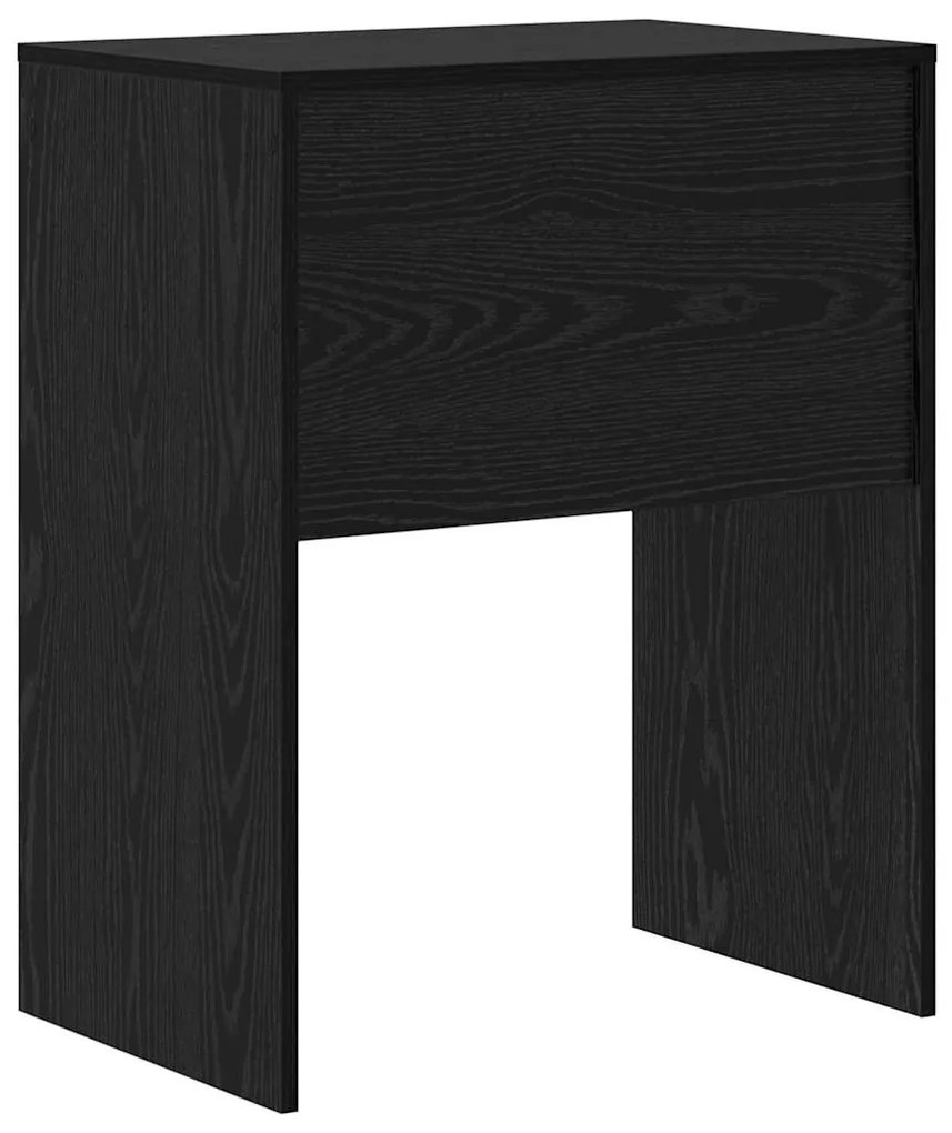 vidaXL Γραφείο Μαύρη δρυς 60 x 40 x 76 εκ. Επεξεργασμένο ξύλο