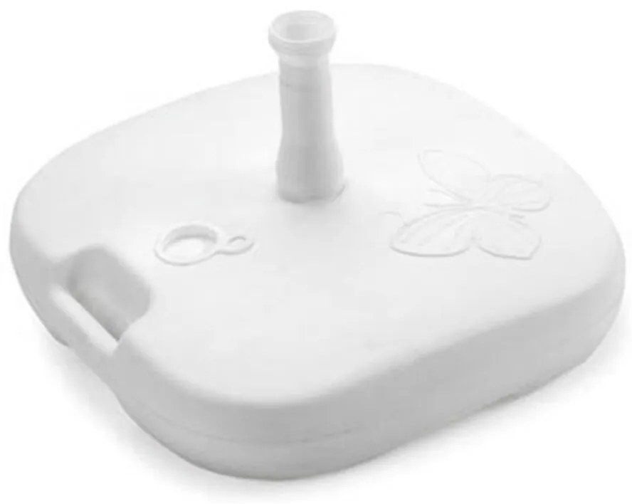 Βάση ομπρέλας IPAE Progarden 44 x 44 x 12 cm Λευκό πολυπροπυλένιο