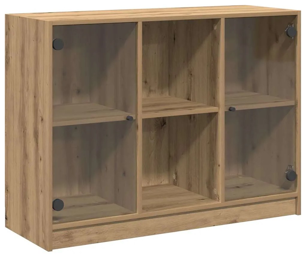 vidaXL Ντουλάπι Artisian Δρυς 102x37x75,5 εκ. από Επεξεργασμένο Ξύλο