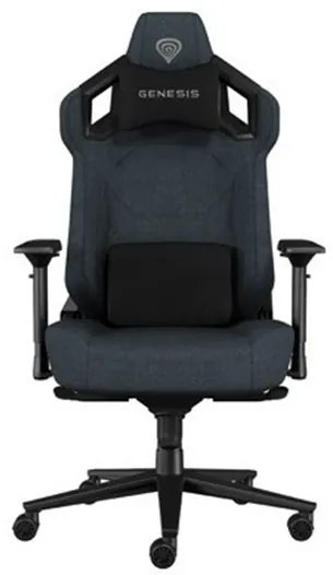 Genesis Nitro 800 Υφασμάτινη Καρέκλα Gaming με Ρυθμιζόμενα Μπράτσα Γκρι