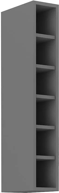 Κρεμαστό ντουλάπι με ράφια Melo 15 G-90 OTW-Herringbone