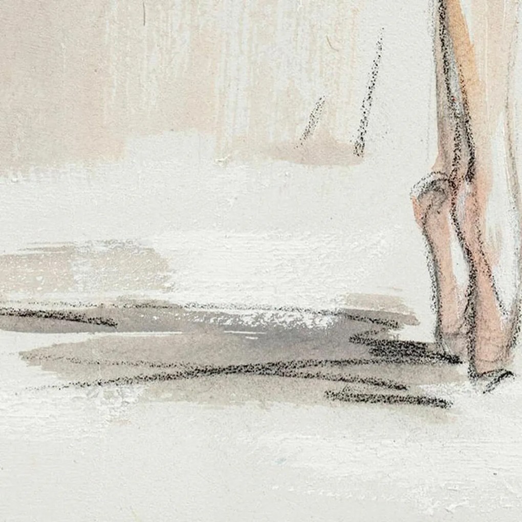 Καμβάς DKD Home Decor Τζίντζερ Καμβάς 80 x 3,7 x 100 cm
