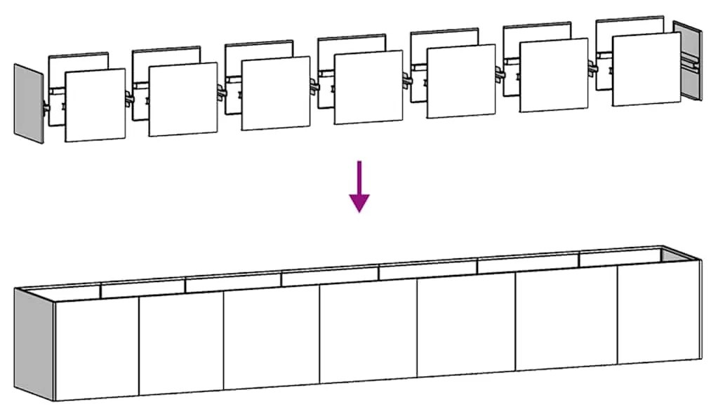 ΖΑΡΝΤΙΝΙΕΡΑ 280X40X40 ΕΚ. ΑΤΣΑΛΙ ΣΚΛΗΡΥΘΕΝ ΣΤΟΝ ΑΕΡΑ 860695