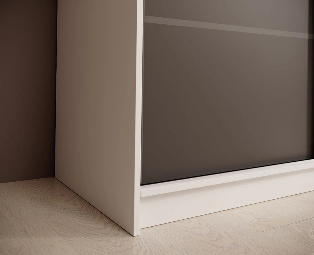 Ντουλάπα Barry 200 συρόμενη-Leuko-Mauro