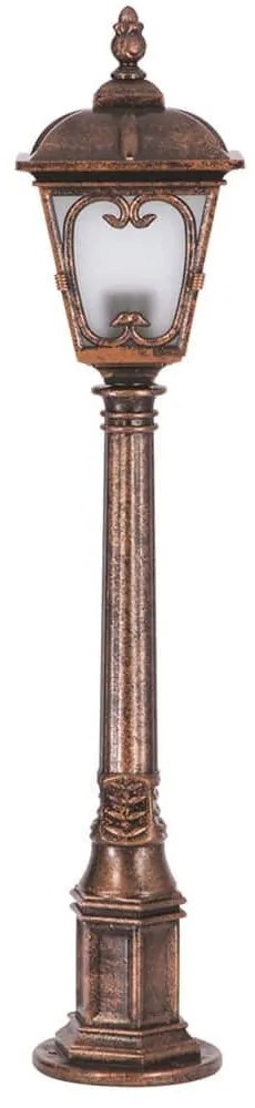 Φωτιστικό Δαπέδου 685AVN1204 80x20x100cm E27 40W Brown Opviq