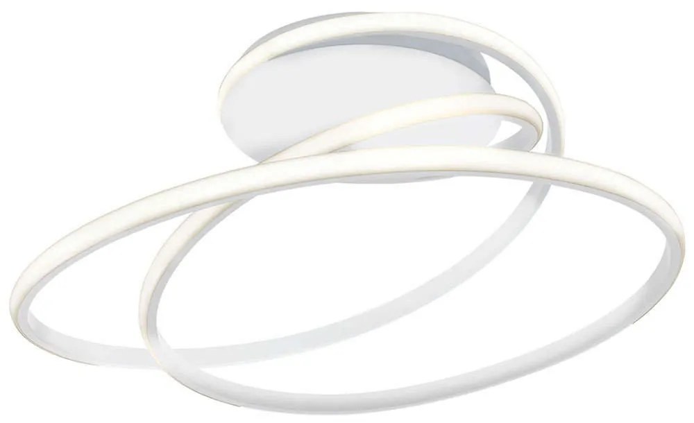 Φωτιστικό Οροφής - Πλαφονιέρα Mily 4301500 54x24cm Led 2308lm 41W 3000K White Viokef