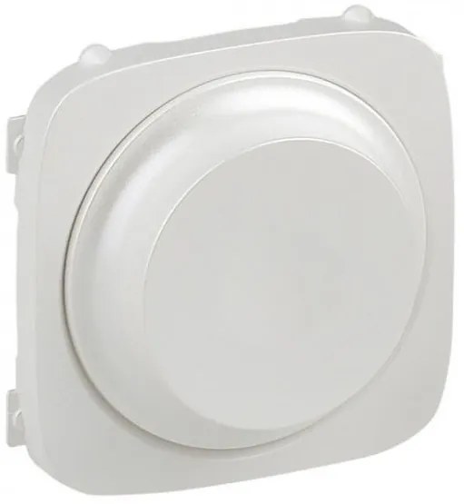 Πλακίδιο Ρυθμιστή Φωτισμού Dimmer Περιστροφικού Περλέ Valena Allure 752049 Legrand-752049-Λευκό 752049