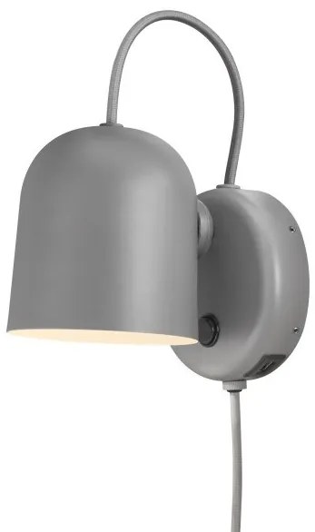 Απλίκα Φωτιστικό Τοίχου 1xGU10 Reading Light Μαγνητικό Αμπαζούρ Angle DFTP -2120601010-Γκρι 2120601010