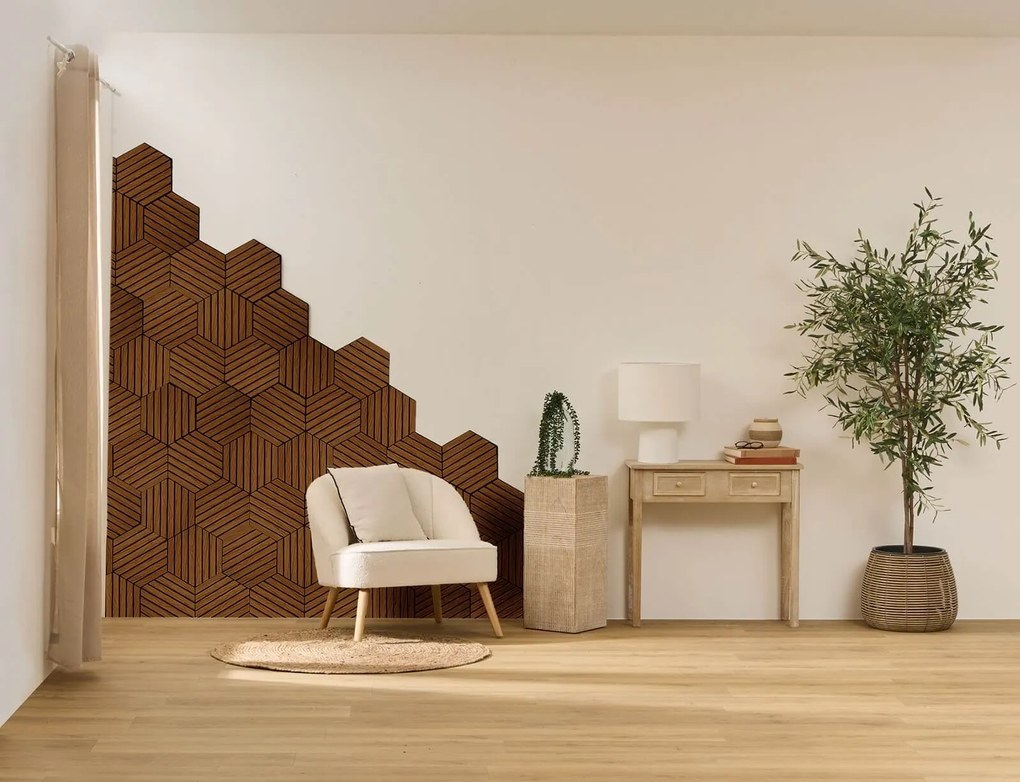 Ηχοαπορροφητική Επένδυση Τοίχου 3d Colva Atmosphera με διαστάσεις 26x2.1x30cm - 3 τεμάχια