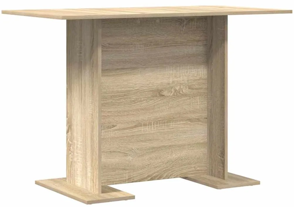 vidaXL Τραπεζαρία Sonoma Δρυς 110 x 60 x 75 cm Επεξεργασμένο ξύλο