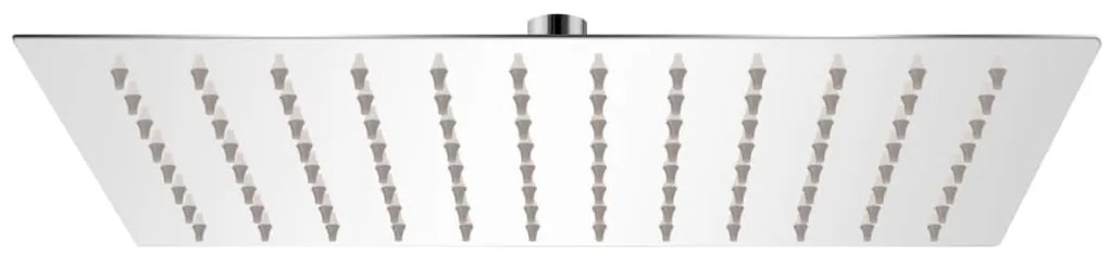vidaXL Κεφαλή Nτους Βροχή Ορθογώνια 20 x 30 εκ. από Ανοξείδωτο Ατσάλι