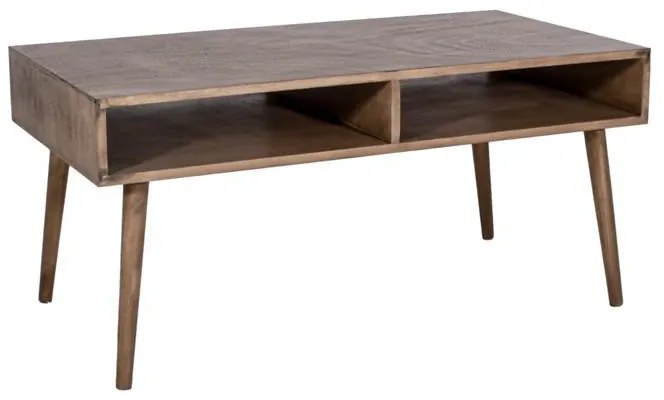 Τραπεζάκι Σαλονιού Retro Fylliana Γκρί Sahara 96x51x45 εκ. 96x51x45 εκ.