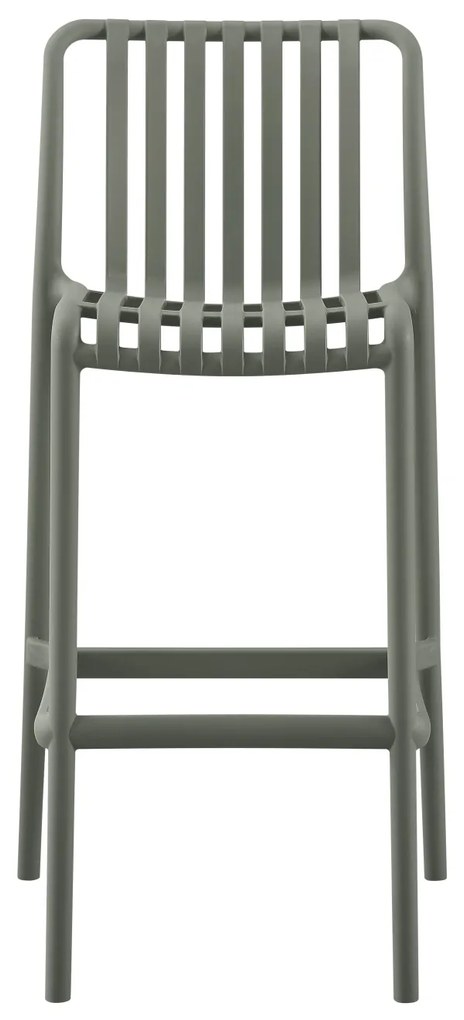 Σκάμπο Bar Πολυπροπυλενίου Convee Dark Olive 38,5x49,5x102Υεκ.