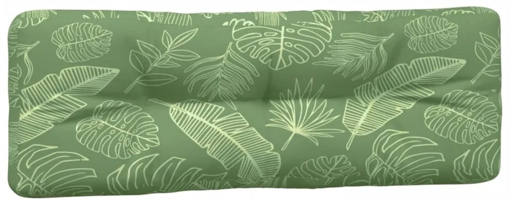 vidaXL Μαξιλάρια Παλέτας 5 τεμ. Σχέδιο Φύλλων Υφασμάτινα