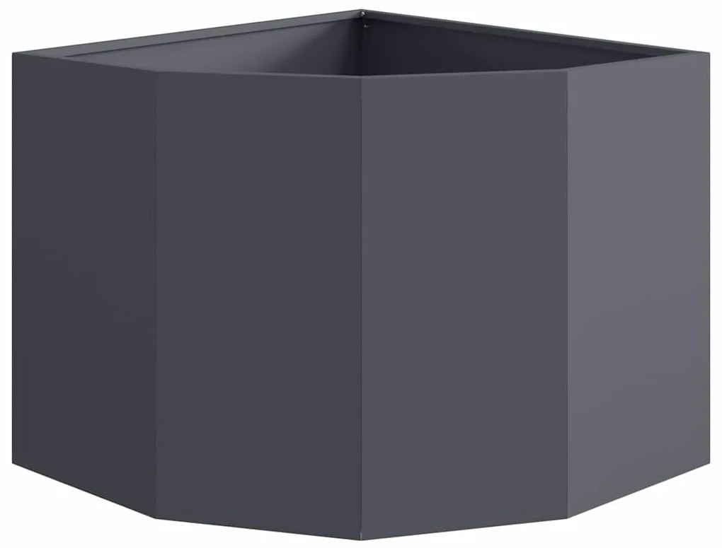 vidaXL Γωνιακό Ροδόδεντρο Ανθρακί 60 x 60 x 50 εκ Ατσάλι