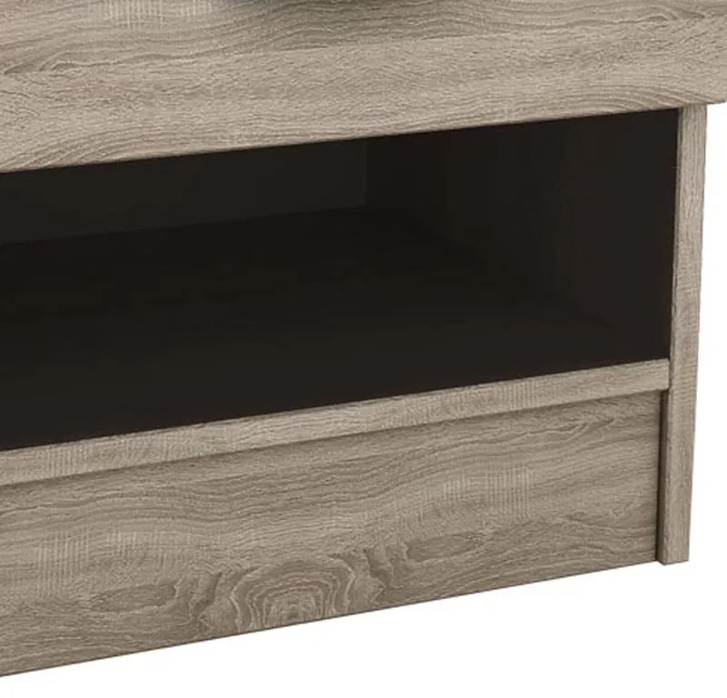 ΚΟΜΟΔΙΝΟ DECO 112 PAKOWORLD ΜΕ ΕΝΑ ΣΥΡΤΑΡΙ ΧΡΩΜΑ SONOMA 40X35,5X41