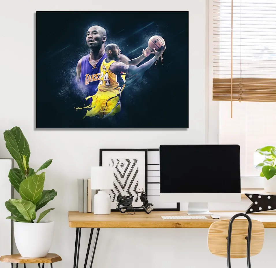 Πίνακας σε καμβά Kobe Bryant KNV1073 30cm x 40cm