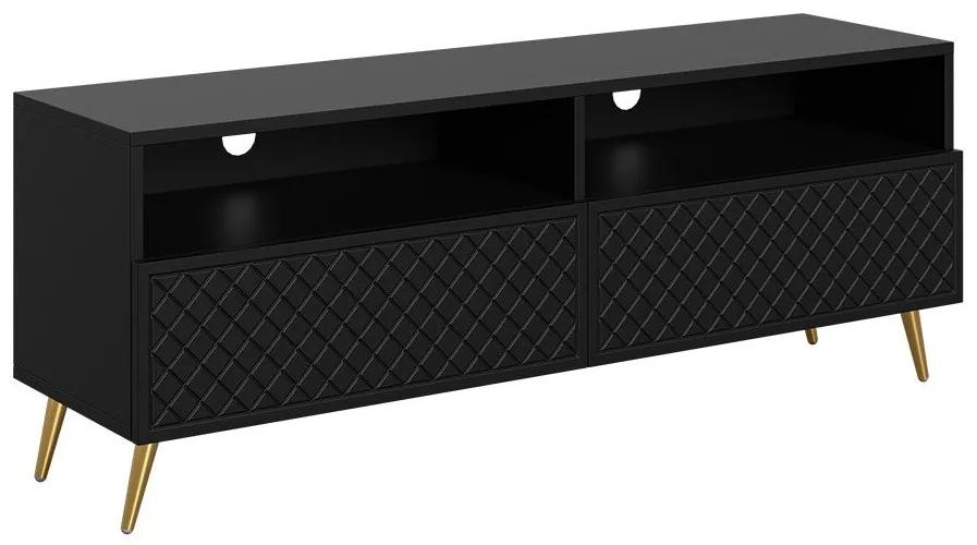 Τραπέζι Tv Comfivo K105, Μαύρο, 150x57x42cm, 33 kg | Epipla1.gr